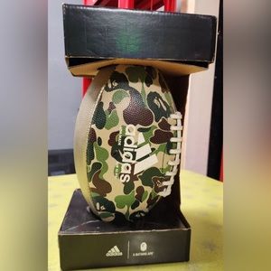 A bathing ape x ADIDAS football new